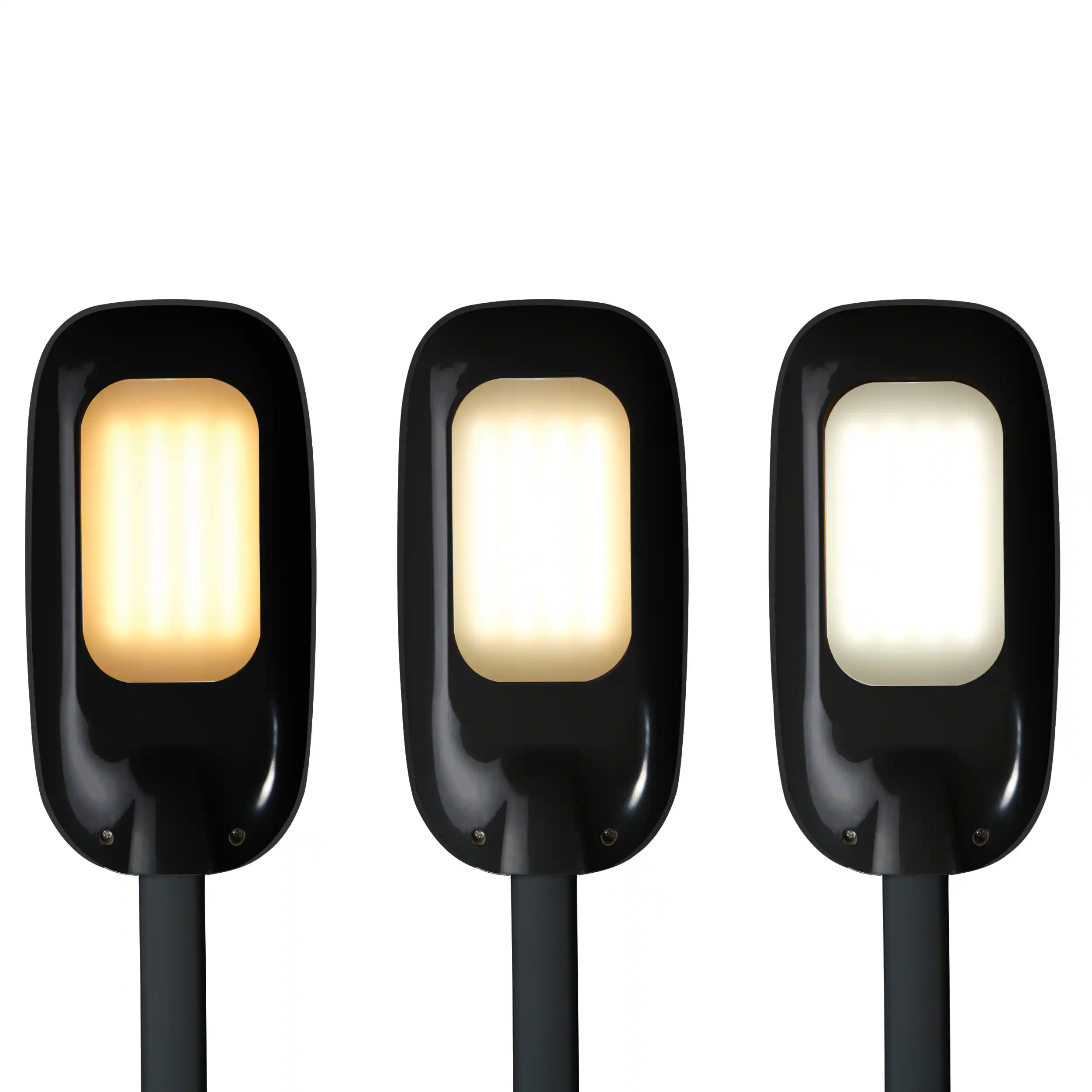 Alt View 4. OttLite - LED Floor Lamp with USB and Tablet Stand - Black.