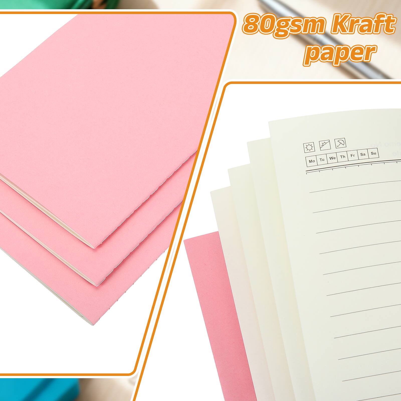 80gsm Kraft paper  
Mo Tu We Th Fr Sa Su
