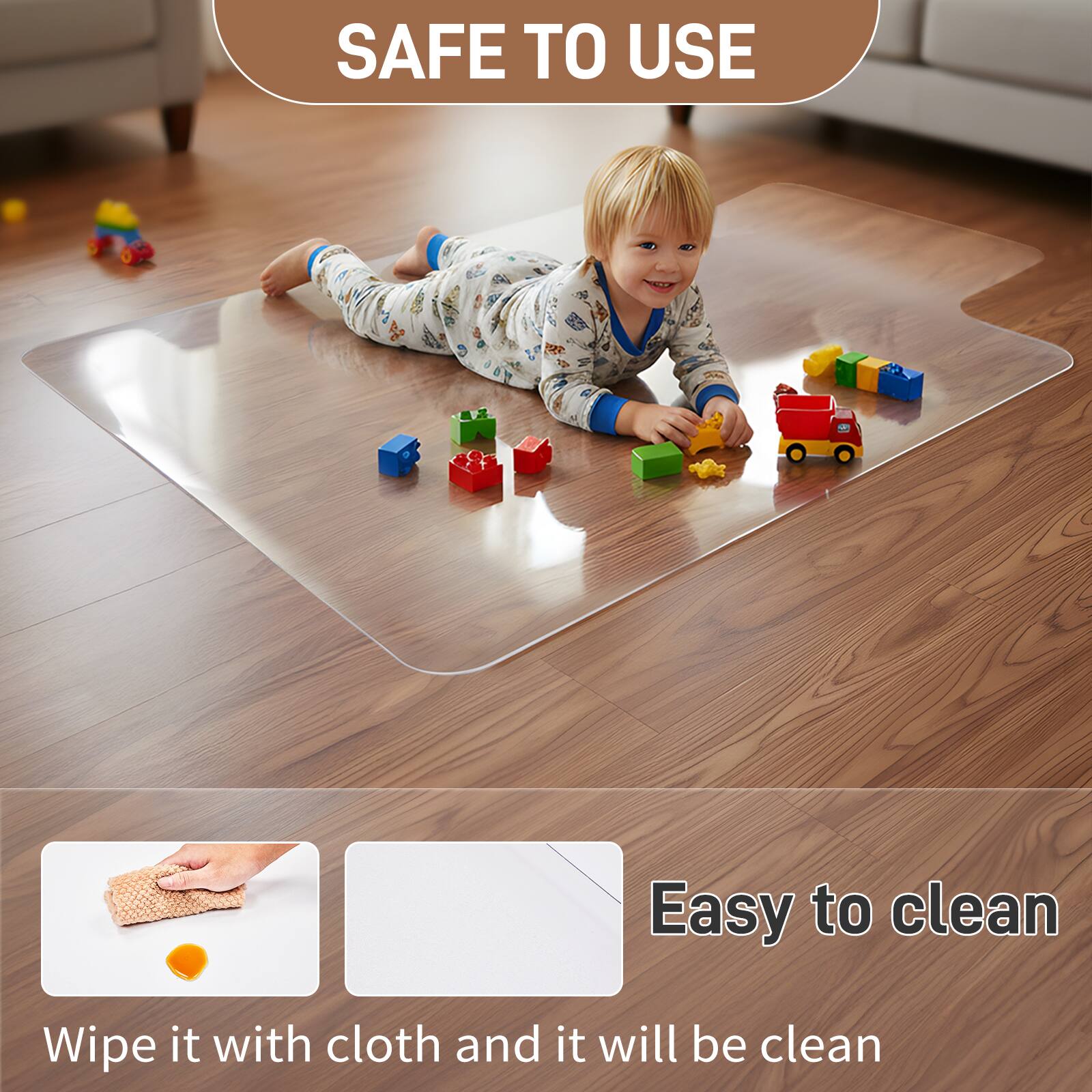 SAFE TO USE

Easy to clean

Wipe it with cloth and it will be clean