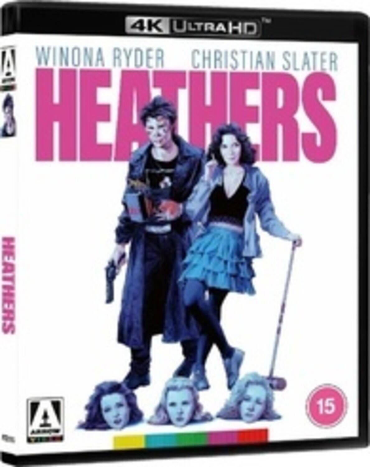 Front. Heathers   - 4K Blu-Ray.
