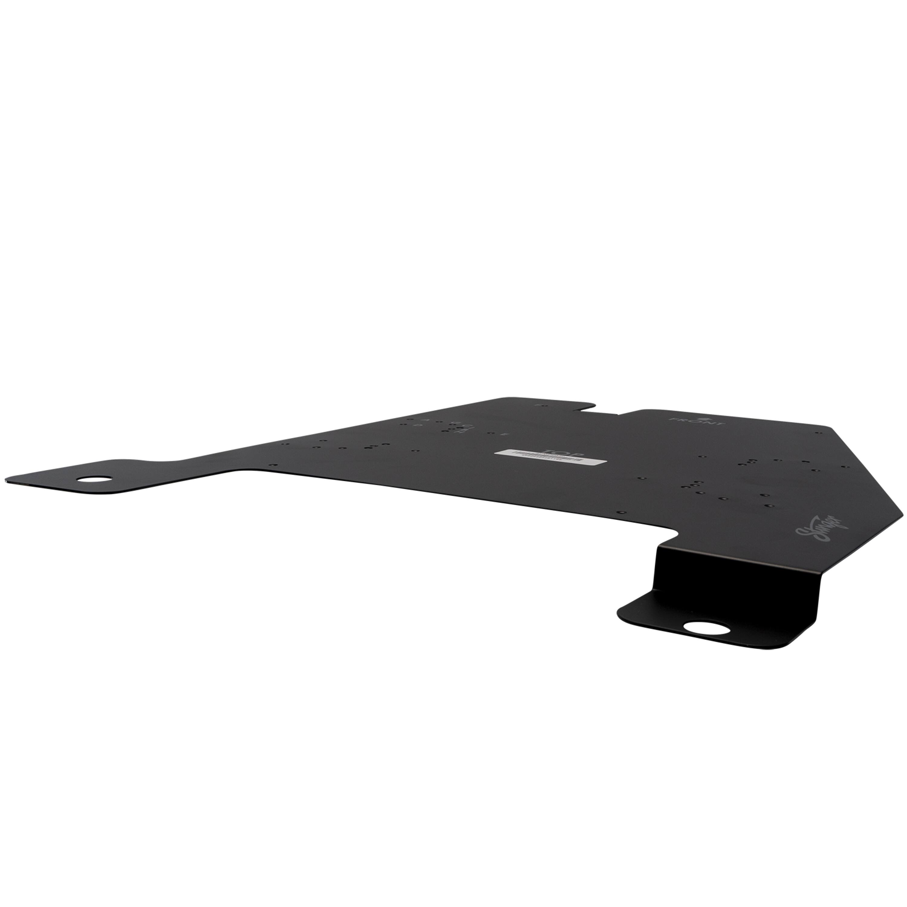 Alt View 15. Stinger - Driver Side Under-Seat Amplifier Mounting Bracket for Select Jeep Wrangler JK Vehicles - Black.