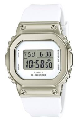 Casio - G-Shock Digital Resin Strap GM-S5600G-7 GMS5600G-7 200M Women's Watch - Silver