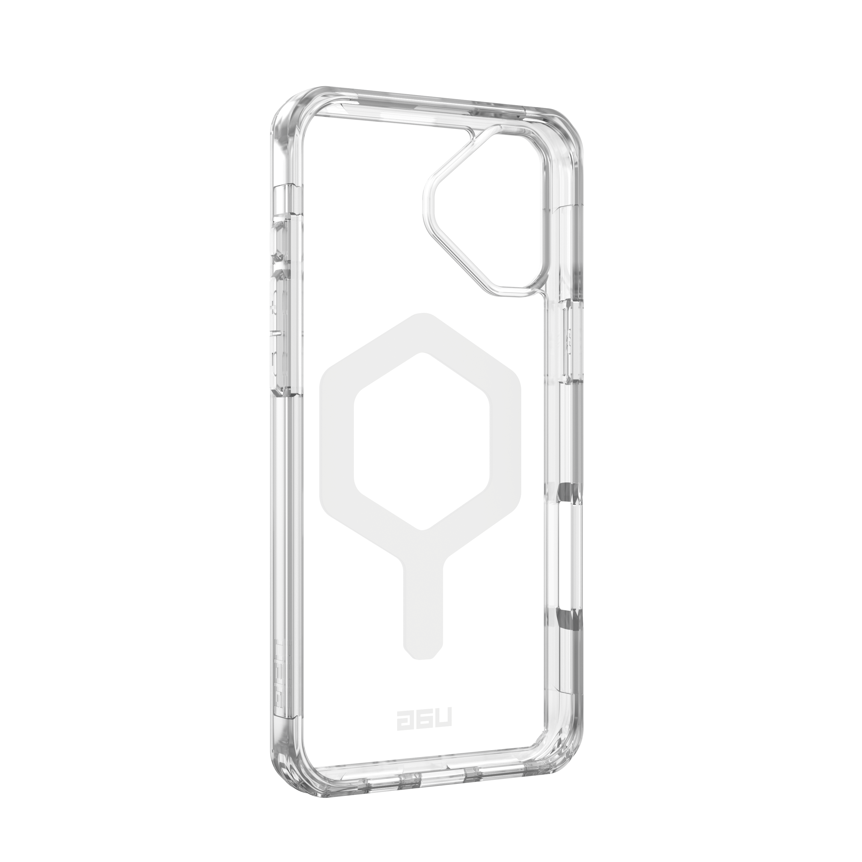 Alt View 11. UAG - Plyo Series Case with Magsafe for Apple iPhone 16 Plus - Ice/White.
