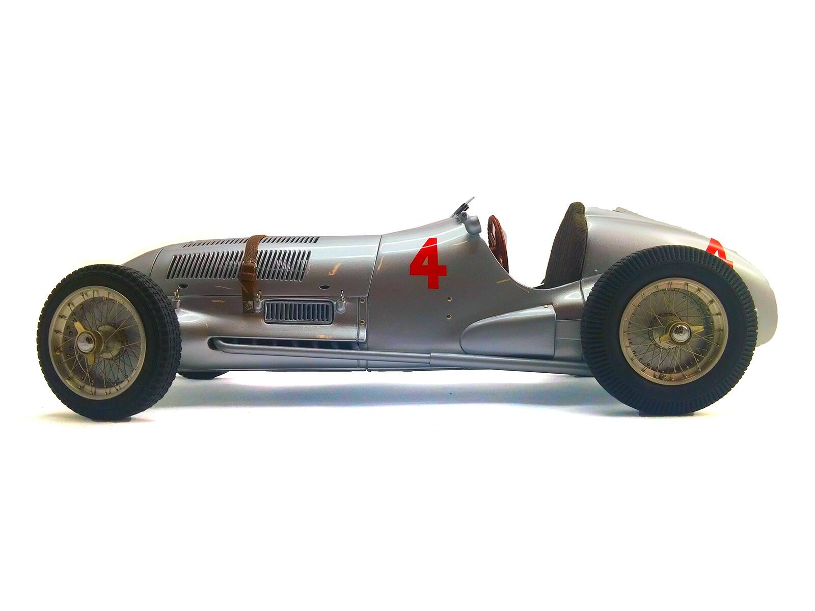 Alt View 1. CMC - Mercedes W125 #4 Richard Seaman 1937 GP Donington Limited to 1000pc Worldwide 1/18 Diecast Model Car by CMC.