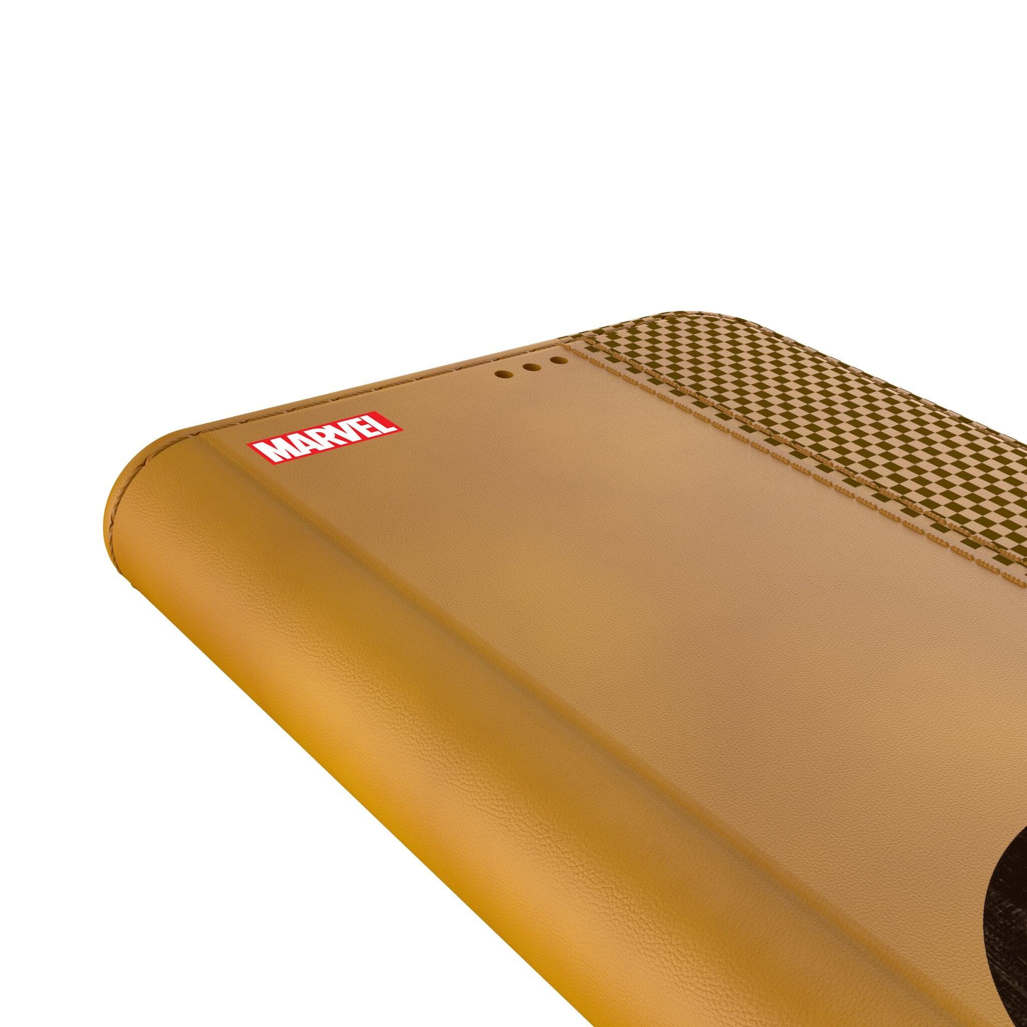 Alt View 1. Keyscaper - Marvel Sigil Folio Phone Case - Samsung Galaxy S25 Plus - Thor.