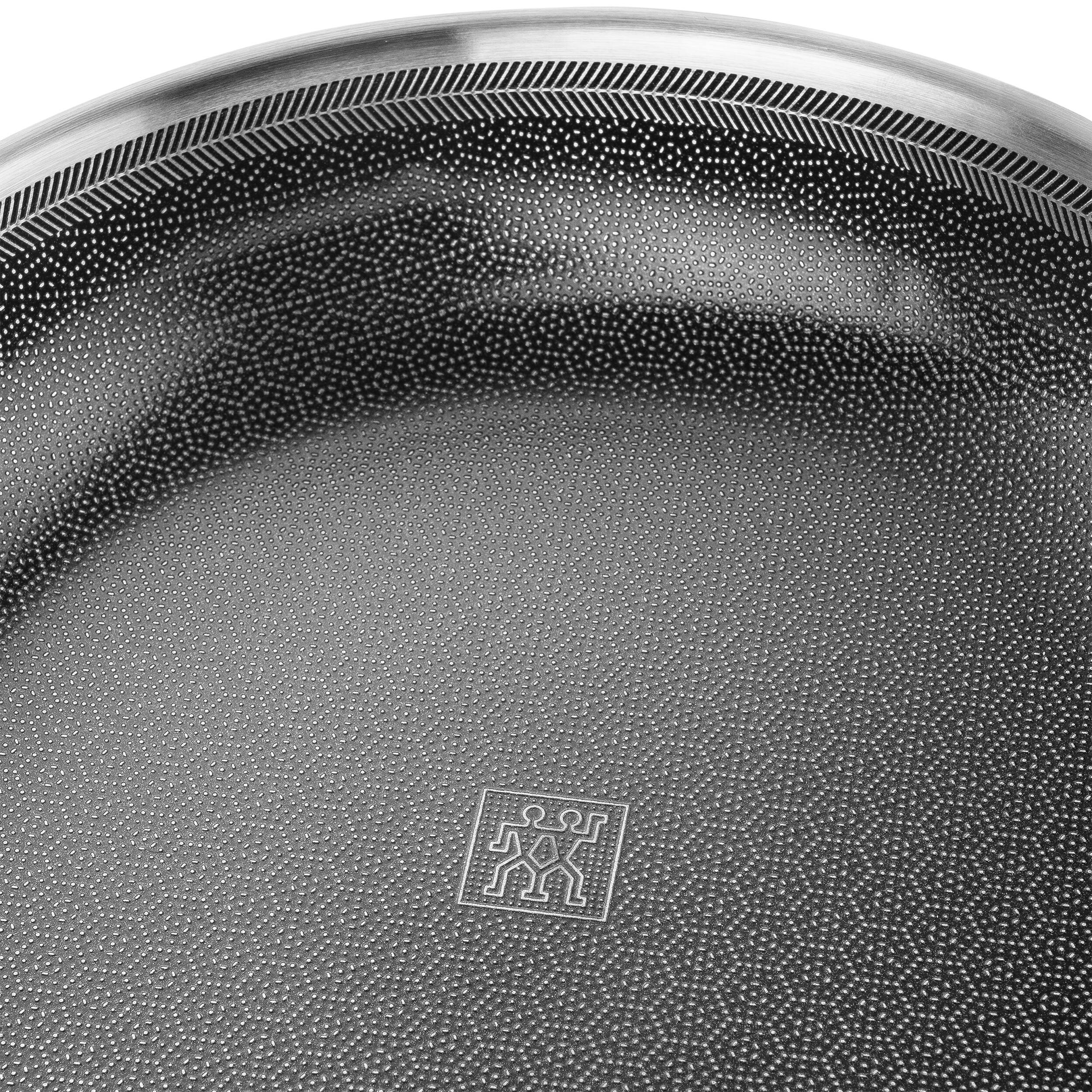 Alt View 2. ZWILLING - ZWILLING Peak 8-inch Stainless Steel Ceramic Nonstick Dual Performance Fry Pan - Stainless Steel.