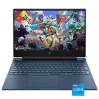 HP - Victus 15.6" Full HD 144Hz Gaming Laptop - Intel Core i5 - 8GB Memory - NVIDIA GeForce RTX 3050 - 512GB SSD - Performance Blue - Front_Zoom