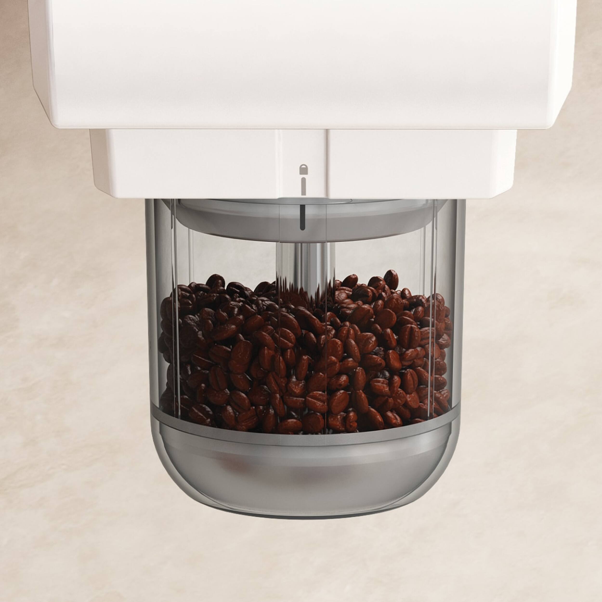 Alt View 2. Black+Decker - Black & Decker CG800W Spacemaker Mini UTC Food Processor and Coffee Grinder in White - White.