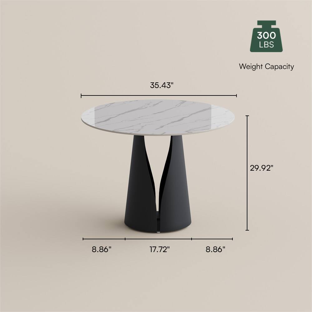F 300 LBS Weight Capacity  
35.43" x 29.92" x 8.86" x 17.72" x 8.86"