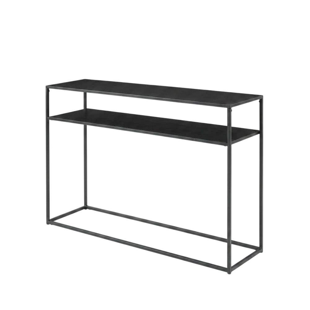 Black Metal Console Table