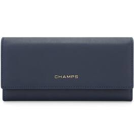 Champs - Iconic Collection Expandable Trifold Wallet - Navy