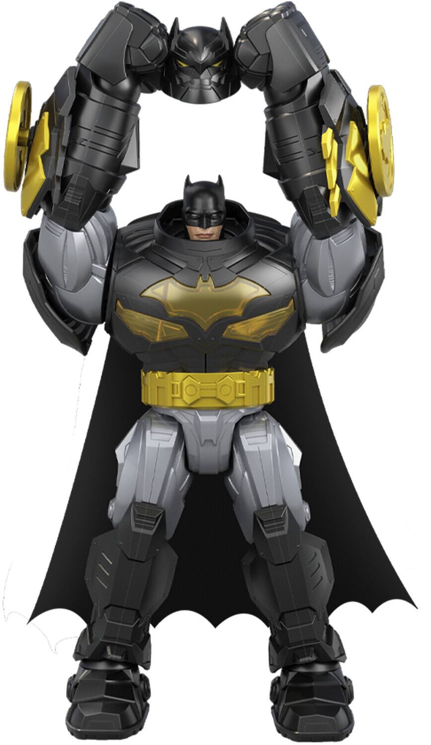 Alt View 4. Mattel - DC Mech Suit Batman Action Figure with Lights & Sound   - COLLECTIBLES - Multicolor.
