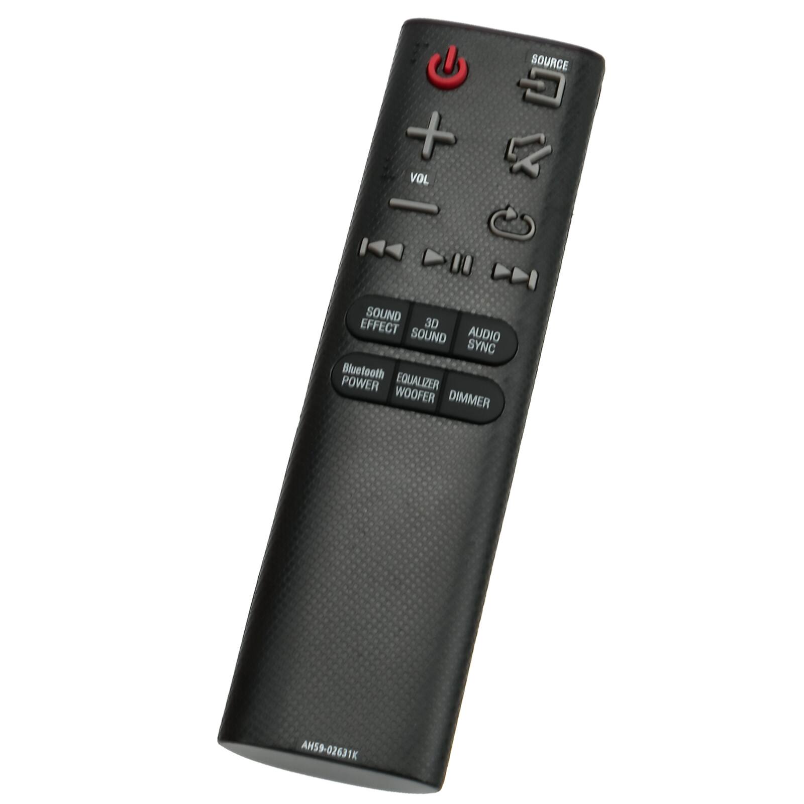 + VOL 144 SOURCE C SOUND EFFECT 3D SOUND AUDIO SYNC Bluetooth POWER EQUALIZER WOOFER DIMMER AH59-02631K