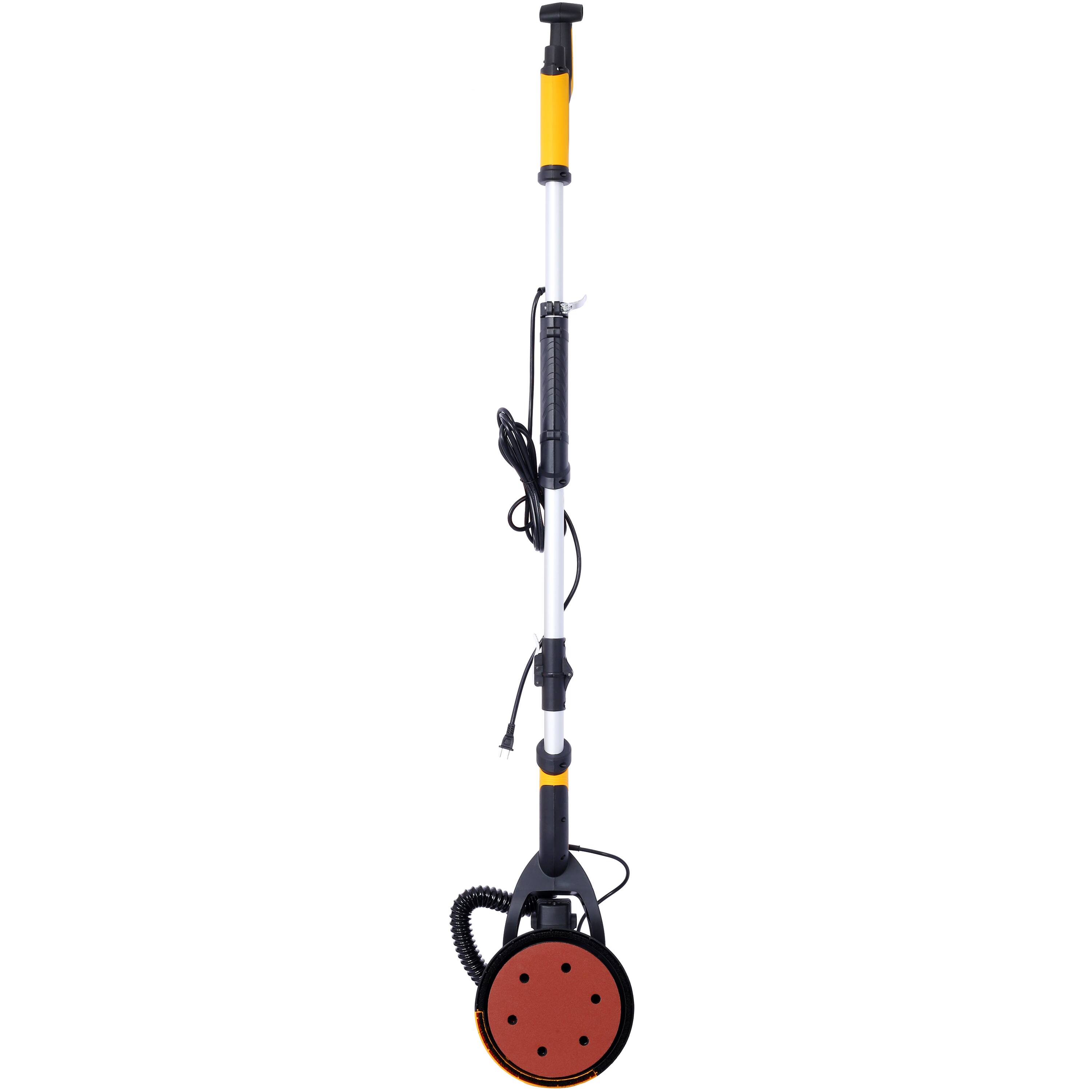 Alt View 1. GOODSILO - 780W Electric Drywall Sander with Vacuum Dust Collection & Variable Speed Control for Wall Finishing - Yellow+Black.