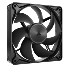 Front. CORSAIR - CORSAIR RS120 II 120mm PWM Fan - Black.