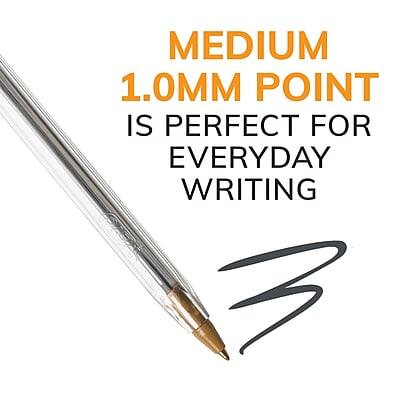 MEDIUM 1.0MM POINT IS PERFECT FOR EVERYDAY WRITING