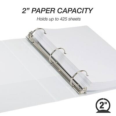2" PAPER CAPACITY  
Holds up to 425 sheets