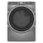 Whirlpool - 7.4 Cu. Ft. Smart Front Load ENERGY STAR Gas Dryer with Steam Capabilities - Silver