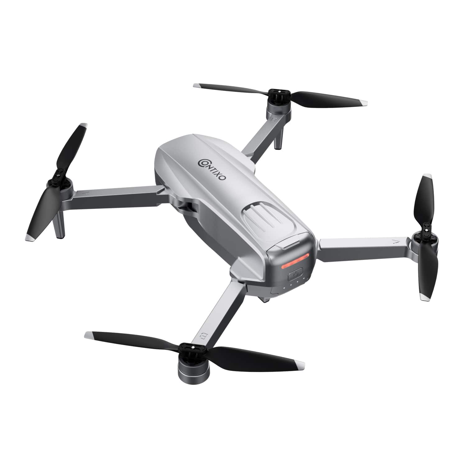 Alt View 20. Contixo - F28 Stratus Max 4K GPS Drone with Intelligent Flight Modes, 26-Min Flight, Brushless Motors & Carrying Case - Gray.