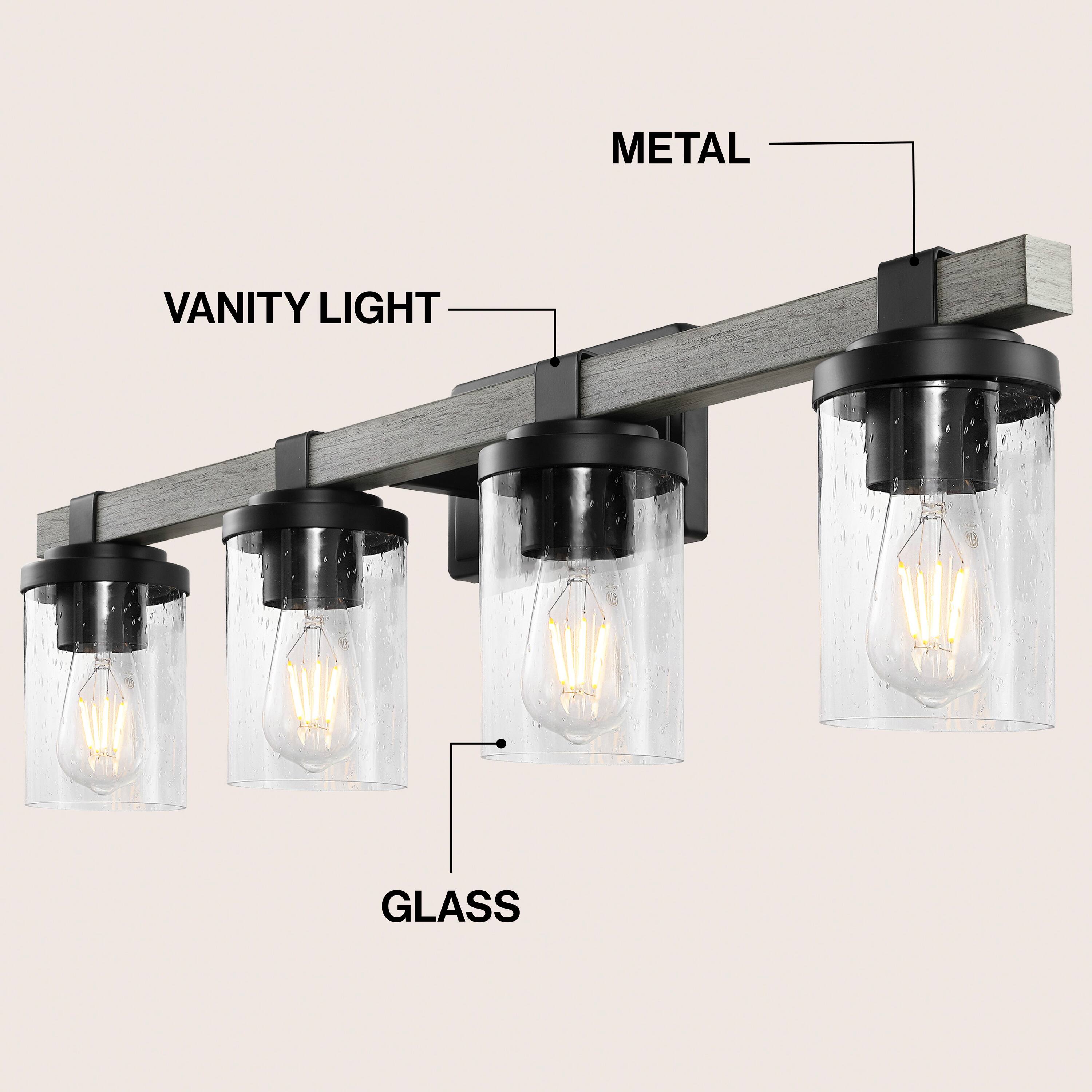 METAL VANITY LIGHT WE WE W GLASS