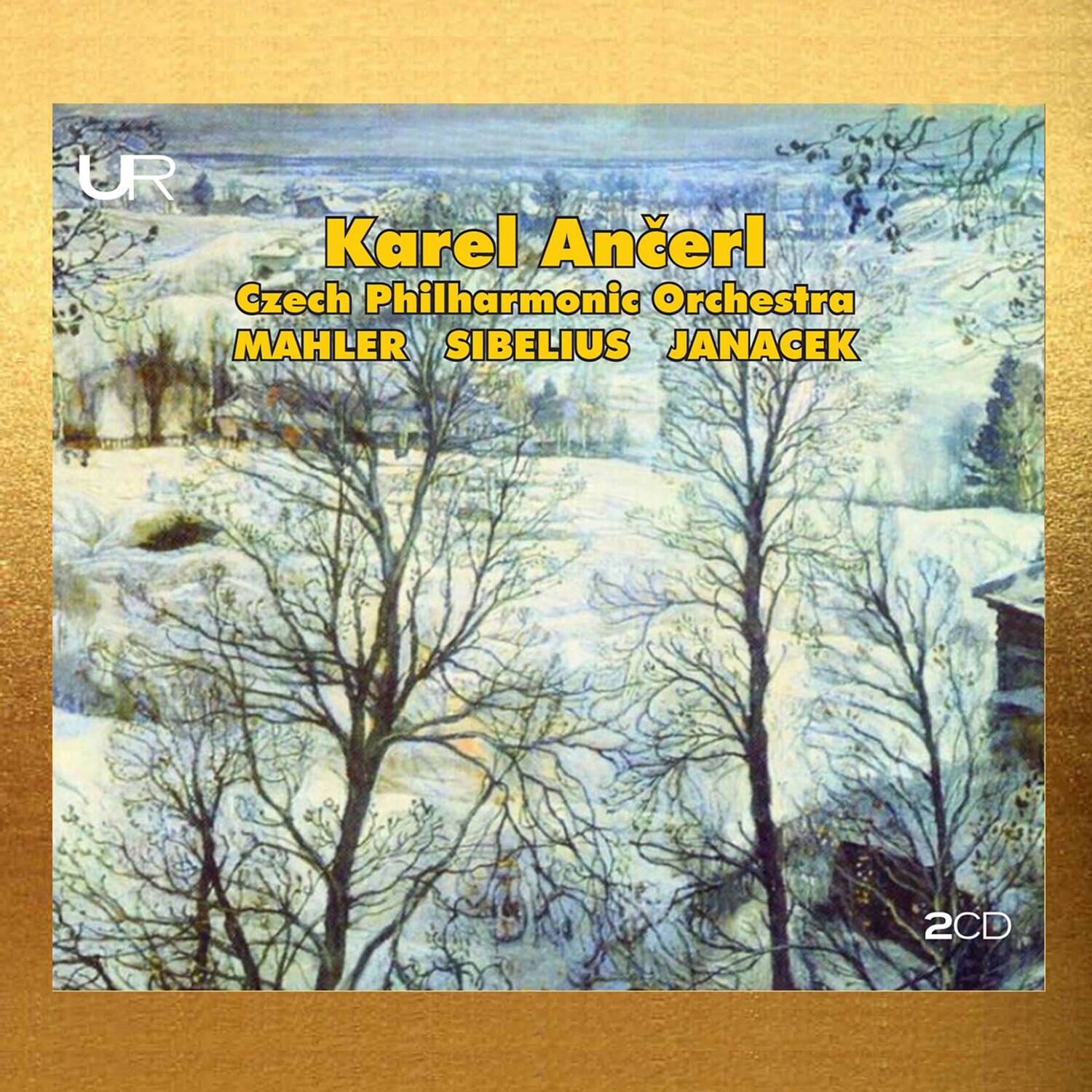 Karel Ancerl - Ancerl conducts Mahler, Sibelius & Janacek   - COMPACT DISCS [CD]
