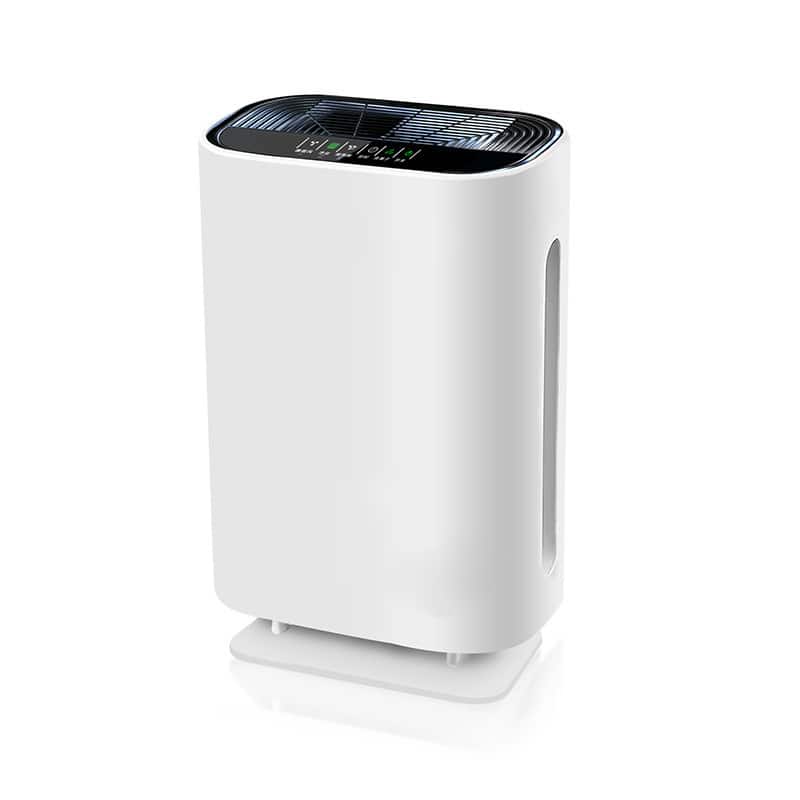 Cluzine - UV Air Purifier with PM2.5 Monitor, HEPA Filter for Home Bedroom, Dust Smoke Allergen Remover