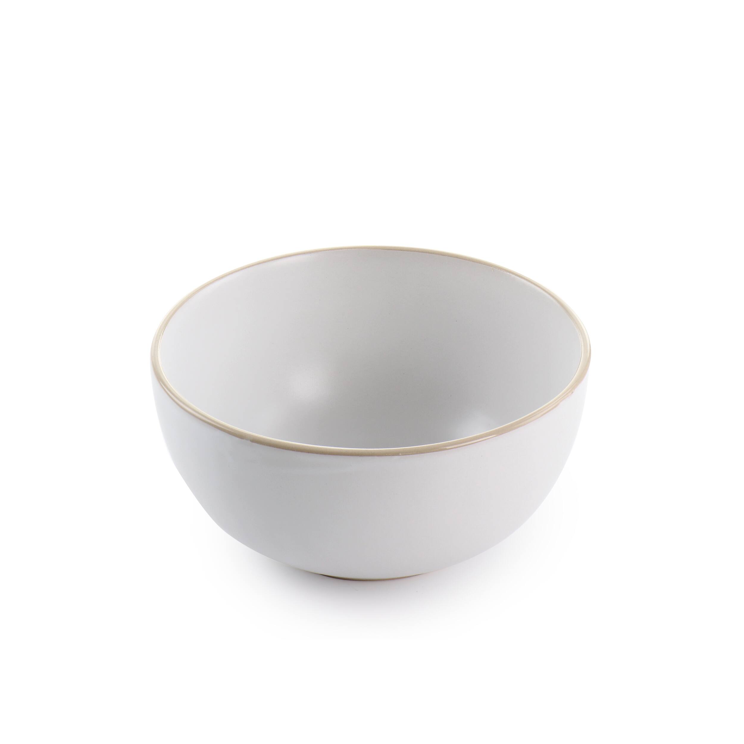 Alt View 4. Gibson - Gibson Home Rockaway 12 Piece Stoneware Dinnerware Set in White - White.