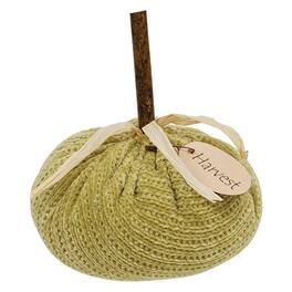 BreeBe - Stuffed Harvest Sweater Pumpkin - 5.5"H - Green