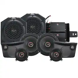 MB Quart - Tuned Audio Package for 21-24 Ford Bronco, Stage 6 System, 800 Watt - Black