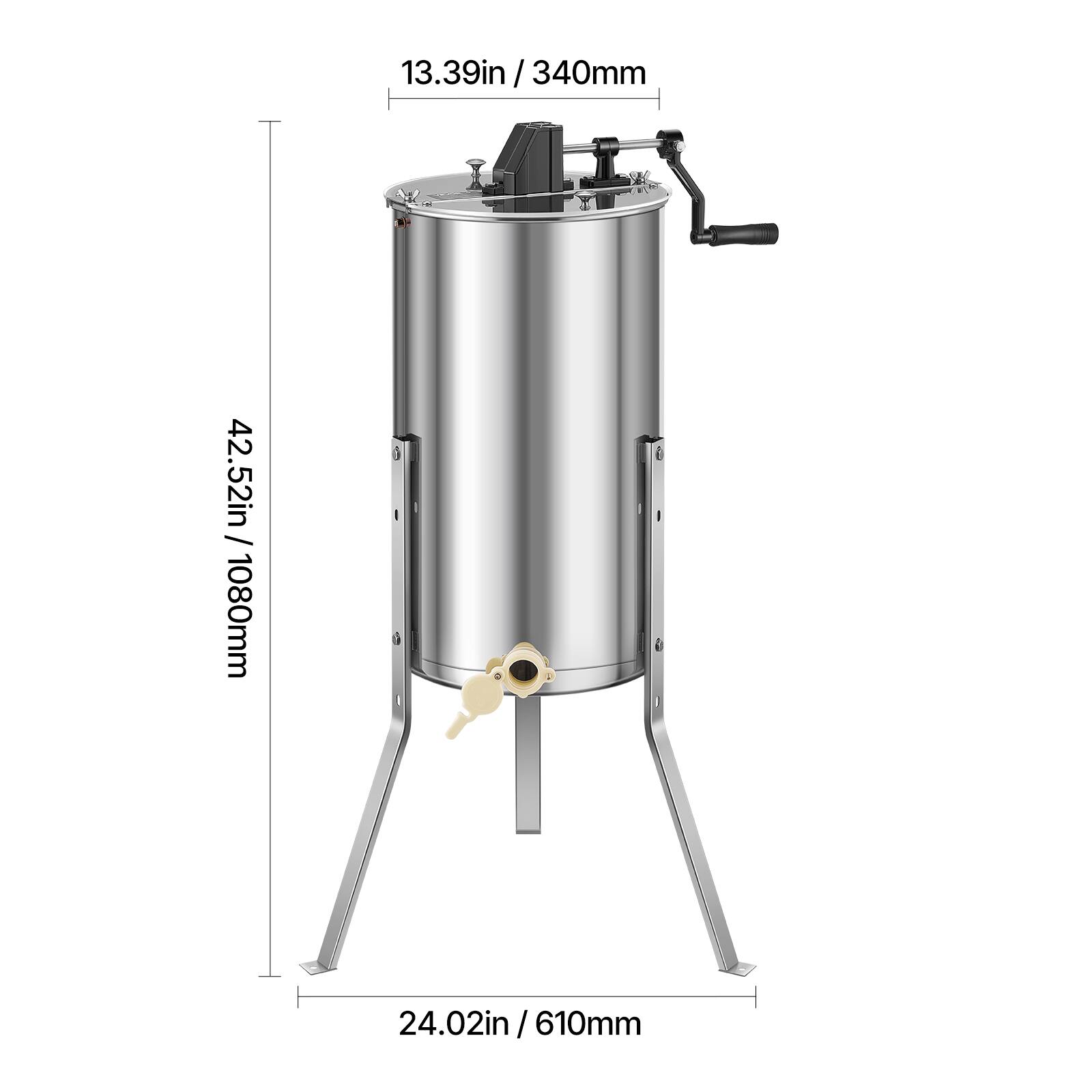 13.39in / 340mm  
42.52in / 1080mm  
24.02in / 610mm