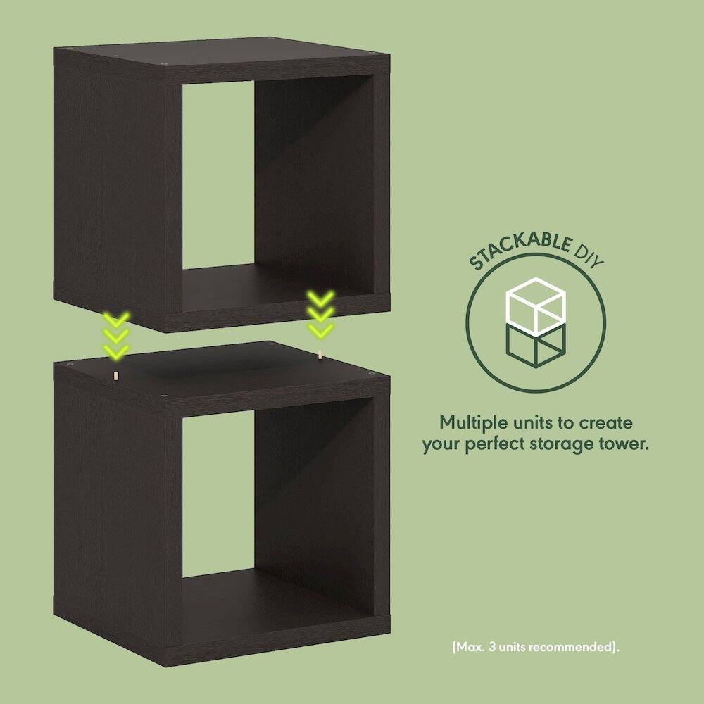 STACKABLE DIY  
Multiple units to create your perfect storage tower.  
(Max. 3 units recommended).