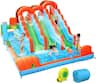 Winado - (2026 New) 10-in-1 Inflatable Water Slides for Ages 3-8 Backyard with 3 Slides, Large Climbing Wall, Water Cannon