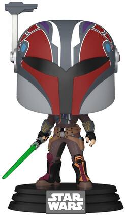Funko - POP! Star Wars: Sabine Wren with Lightsaber - COLLECTIBLES - Multicolor