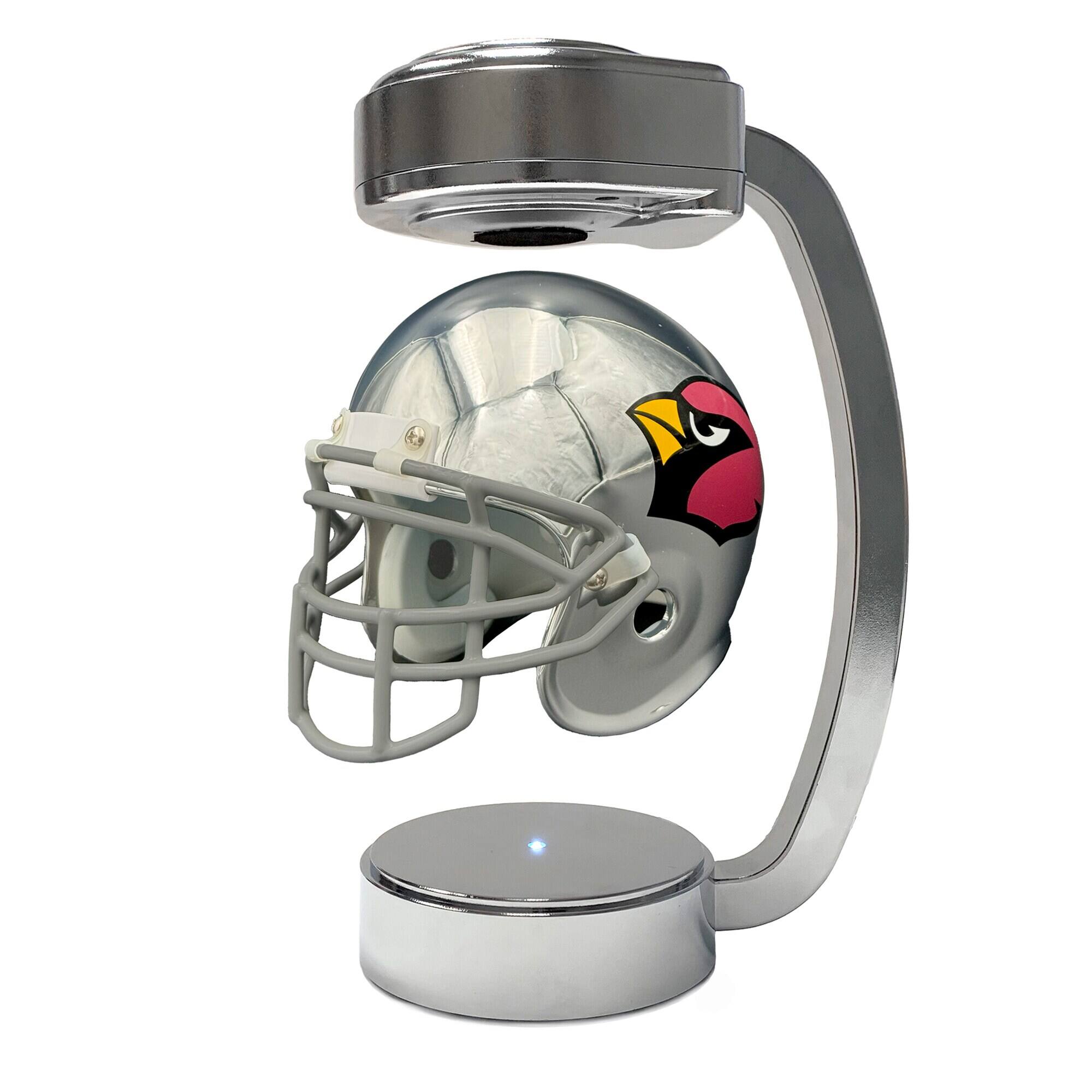 Front. Pegasus - Arizona Cardinals Mini Chrome Hover Helmet - Multicolor.