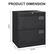 PRODUCT DIMENSION
28.5" (height)
17.71" (depth)
23.62" (width)