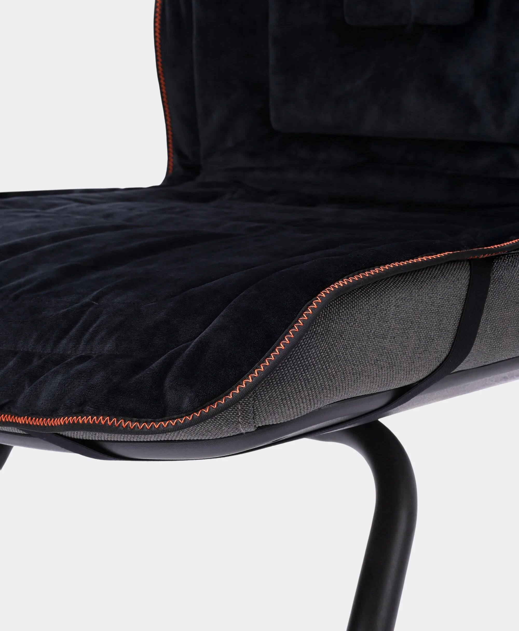 Alt View 5. ororo - Everrest 3-Zone Heated Indoor Seat Cushion - Black.