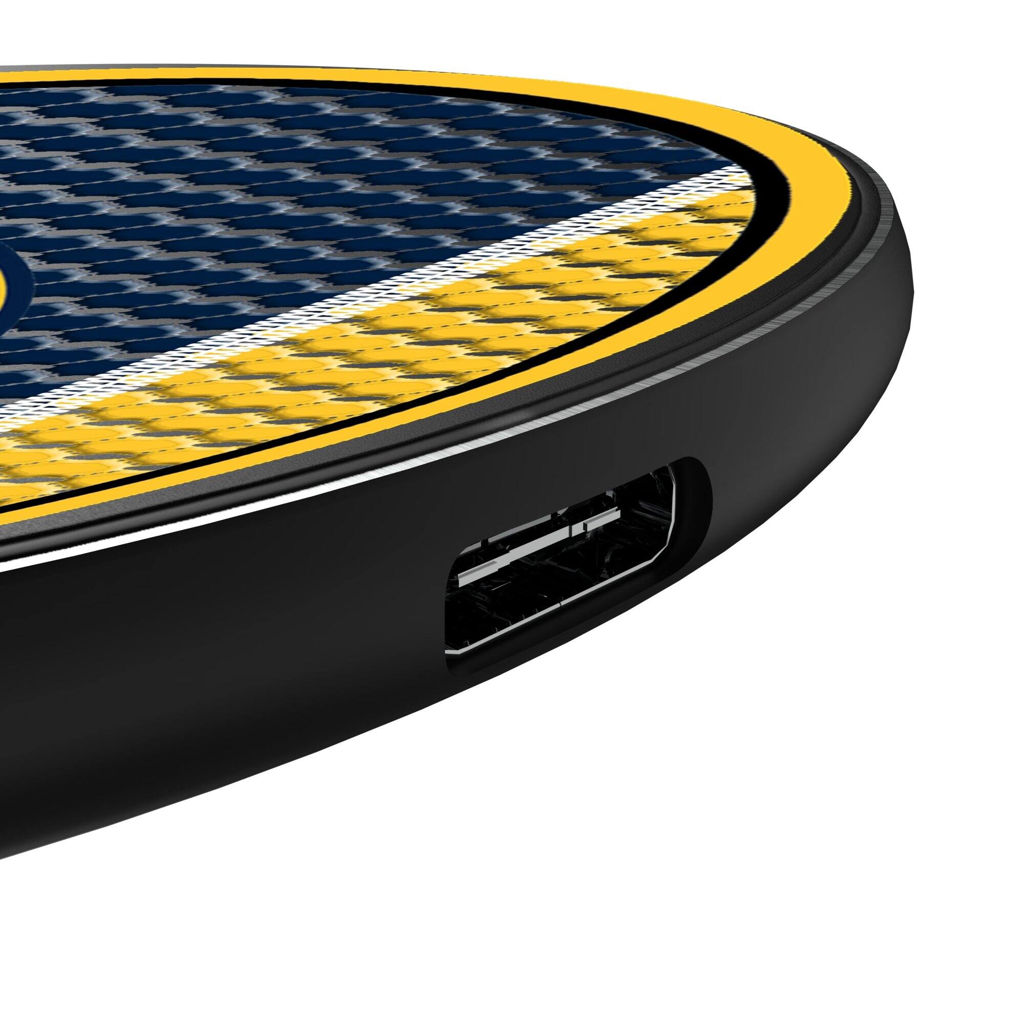 Alt View 2. Keyscaper - Cal Bears 15 Watt Wireless Induction Charger - Multicolor.