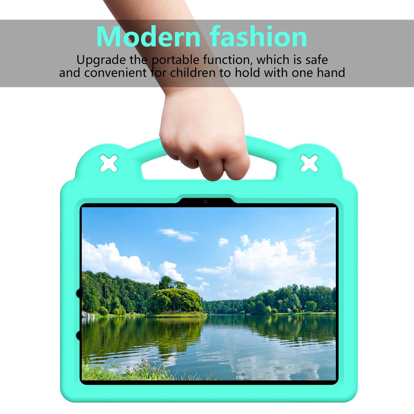 Modern fashion  
Upgrade the portable function, which is safe and convenient for children to hold with one hand