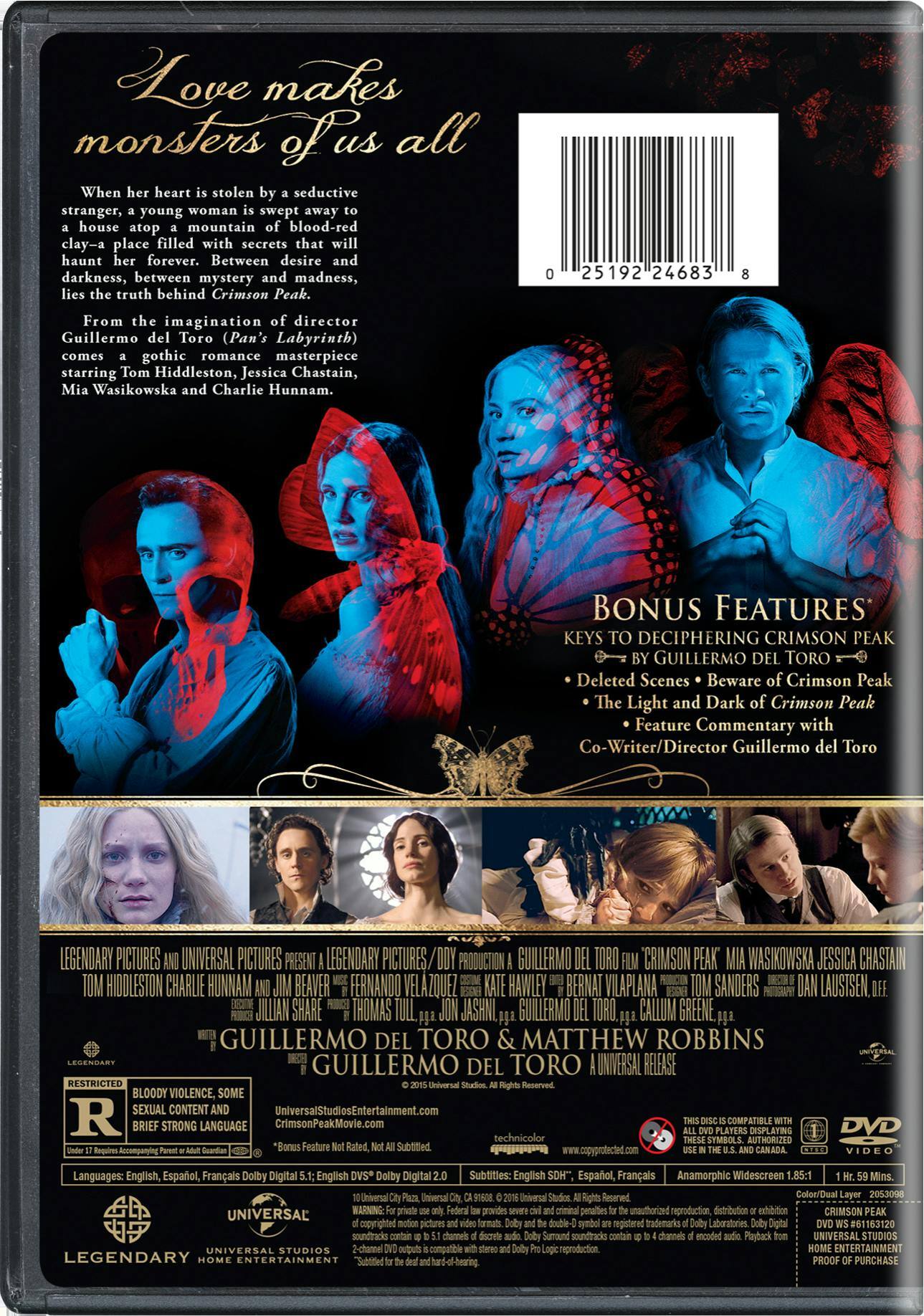 Angle. Crimson Peak [DVD].
