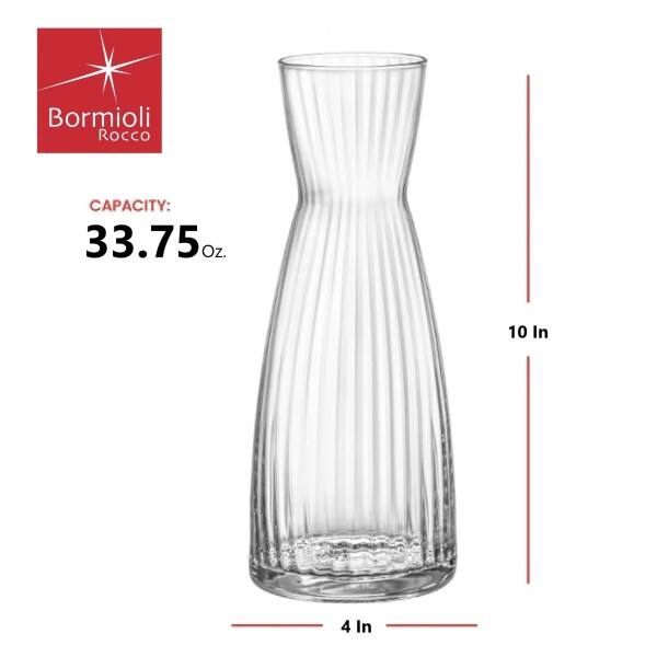 Bormioli Rocco CAPACITY: 33.75oz. 10 In 4 In