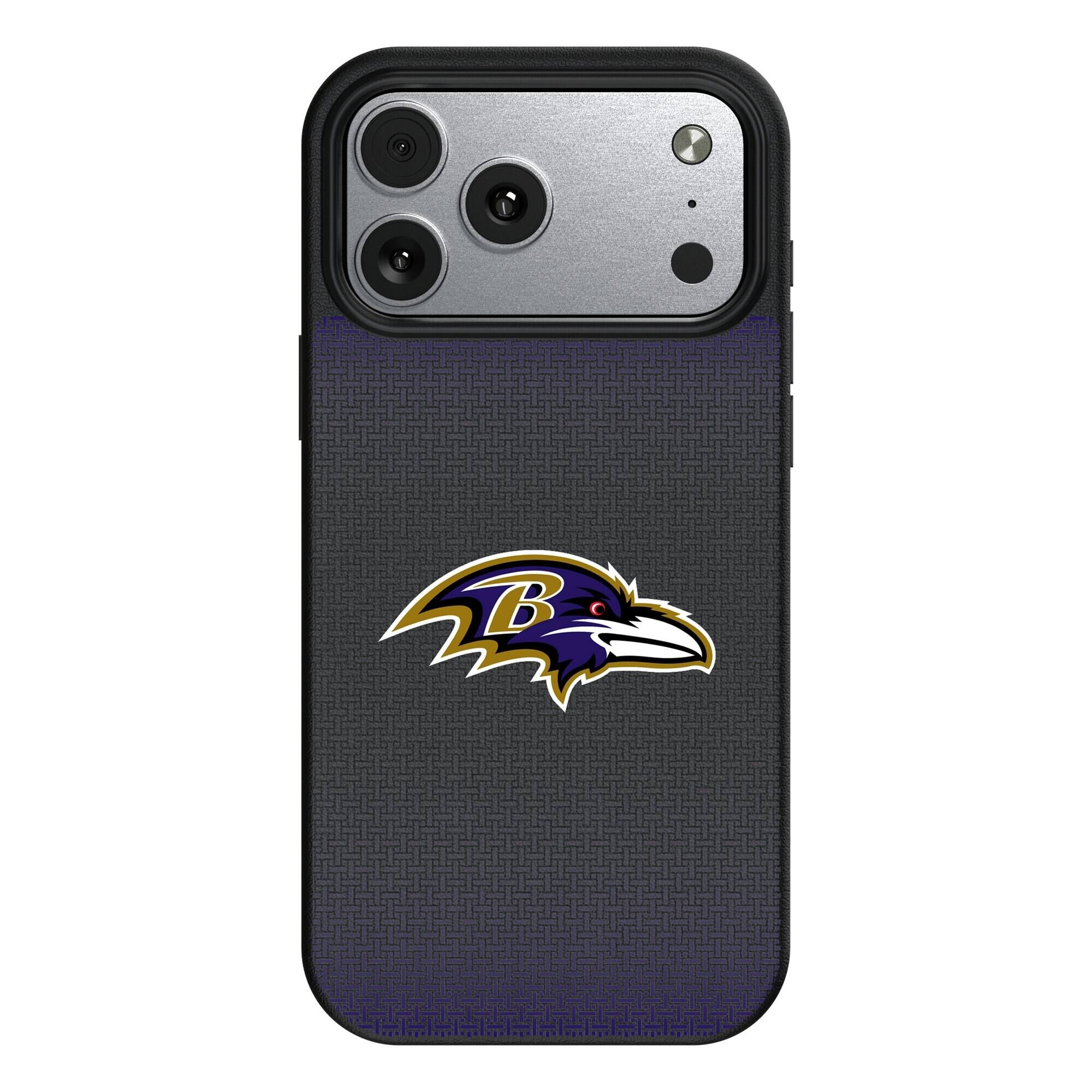 Keyscaper - NFL - Baltimore Ravens Linen Logo iPhone Magnetic Bump Case - 17 - Black price history on PriceWatchPro