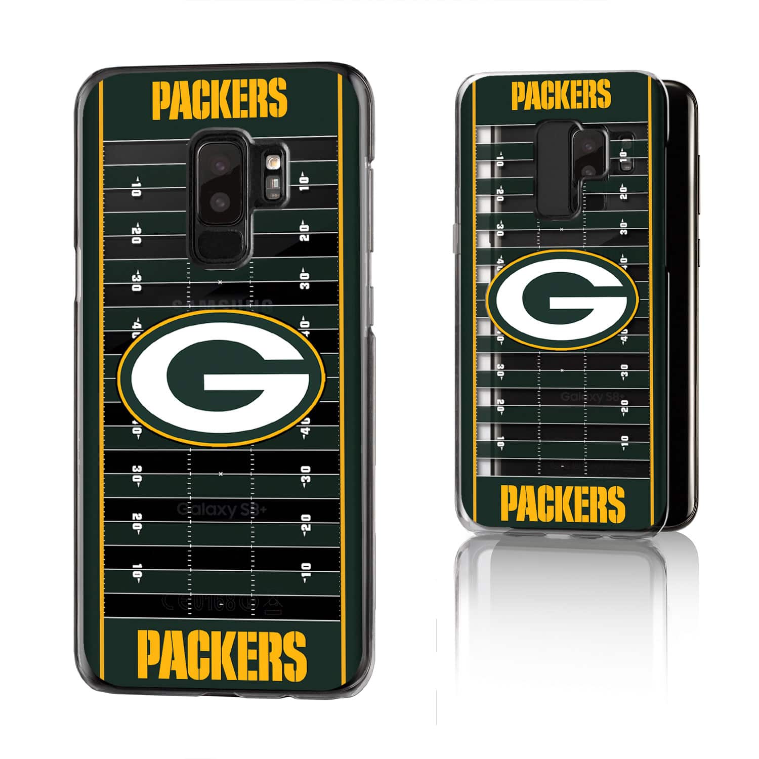 Keyscaper - NFL - Green Bay Packers Galaxy Clear Field Design Case - S23 - Multicolor
