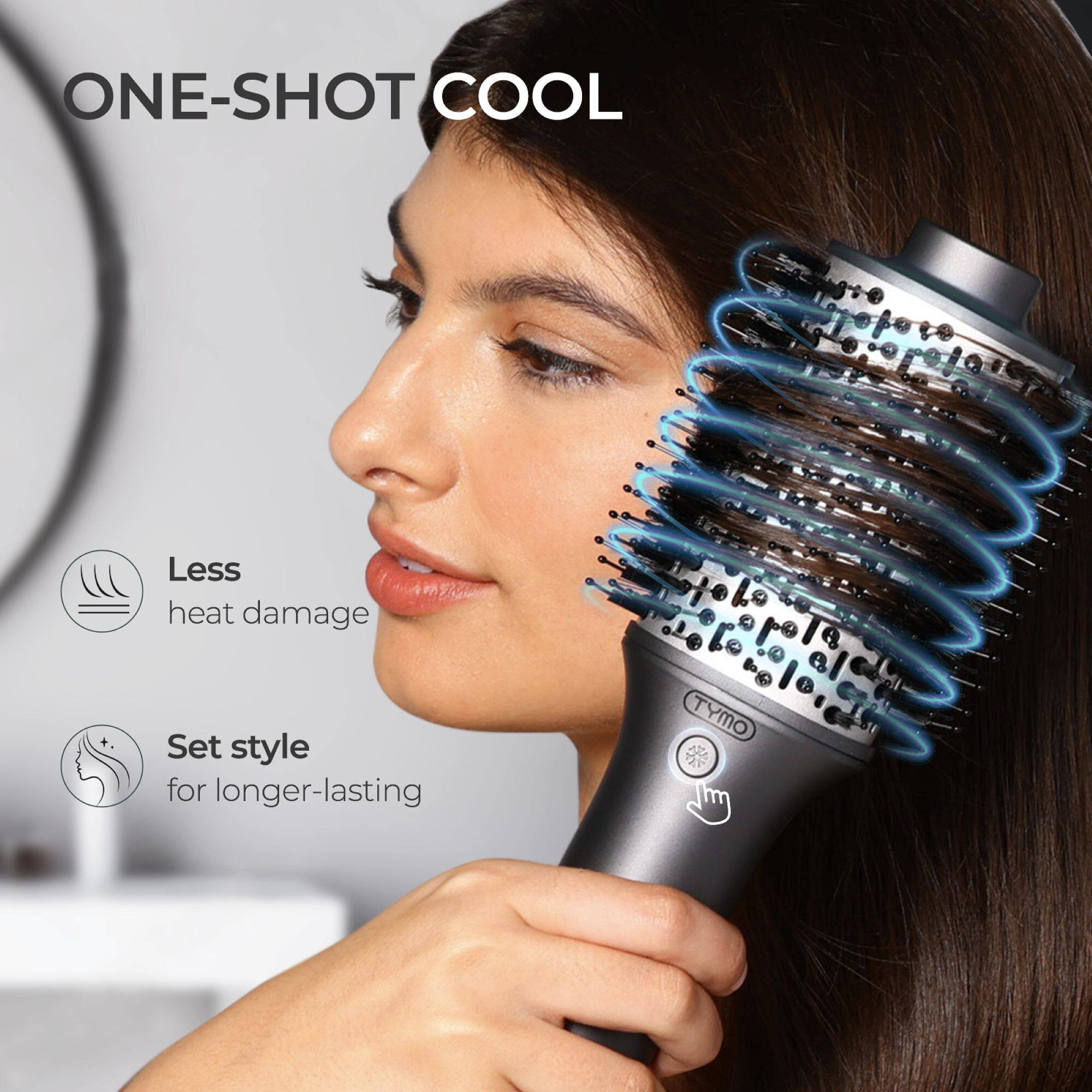 ONE-SHOT COOL

Less heat damage

Set style for longer-lasting