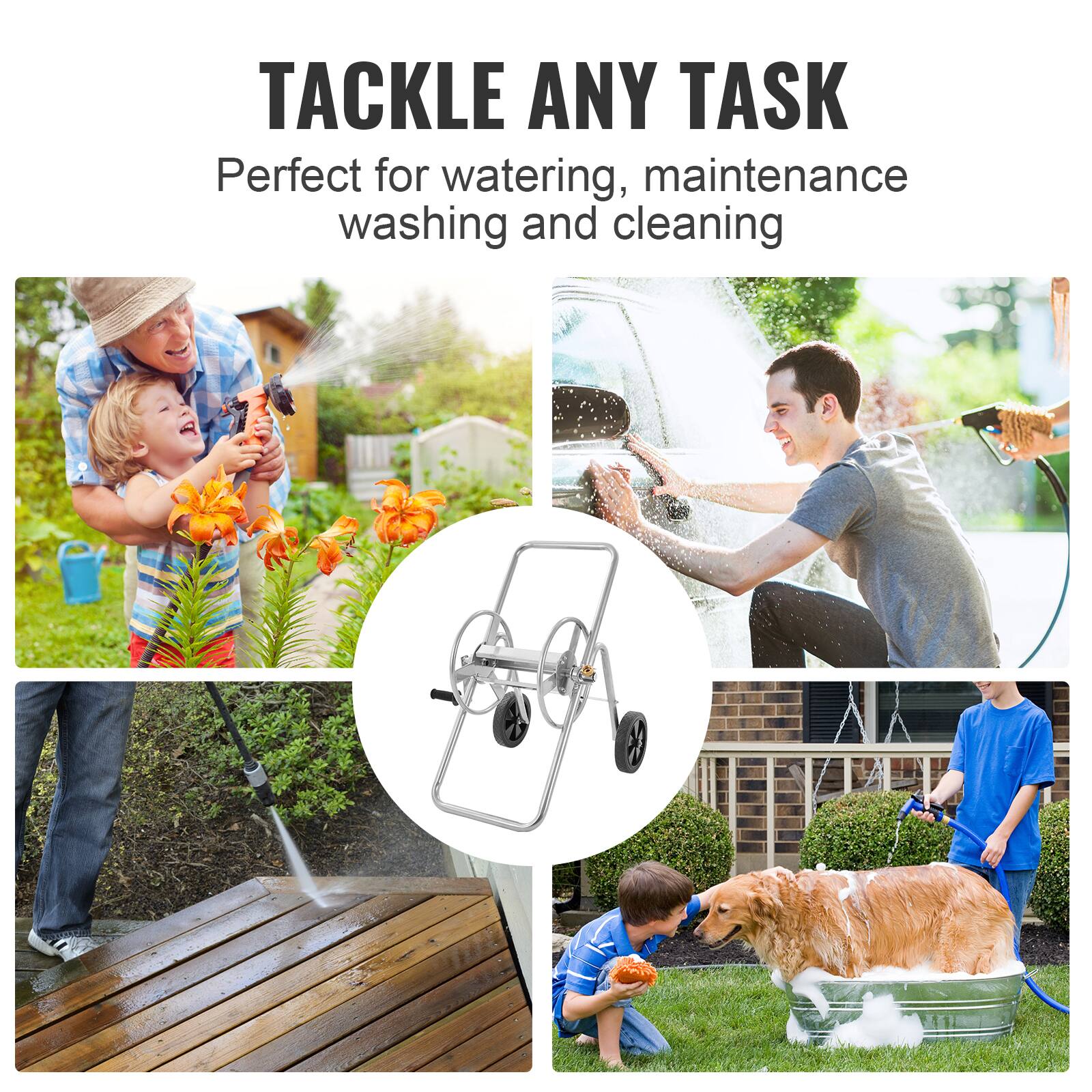 TACKLE ANY TASK
Perfect for watering, maintenance washing and cleaning