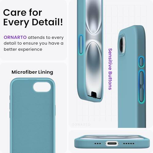 Care for Every Detail! ORNARTO attends to every detail to ensure you have a better experience. Microfiber Lining, Sensitive Buttons.