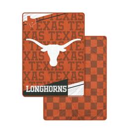 Pegasus - Texas Longhorns 60" x 80" Diagonal Ghost Checkered Two-Sided Blanket - Multicolor