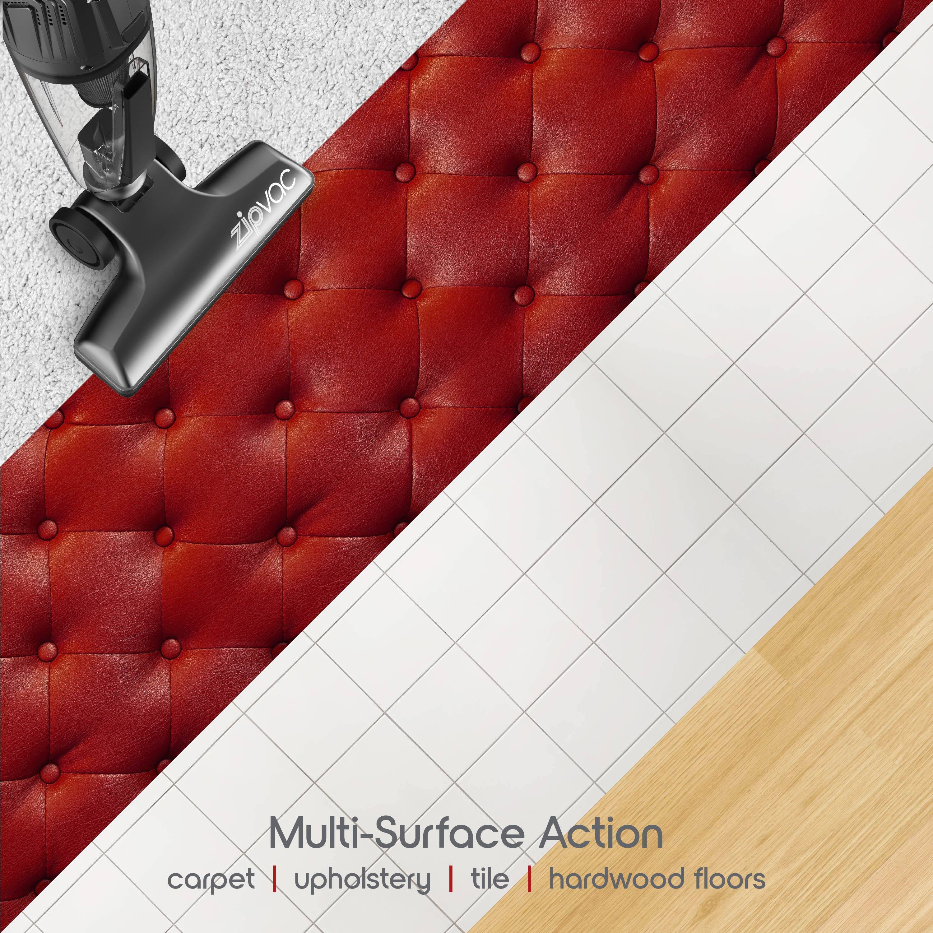 ziovac Multi-Surface Action carpet | upholstery | tile | hardwood floors