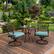 Alt View 22. Hanover - Traditions 3-Piece Bistro Set with 32 in. Cast-Top Table - Aluminum/Blue.