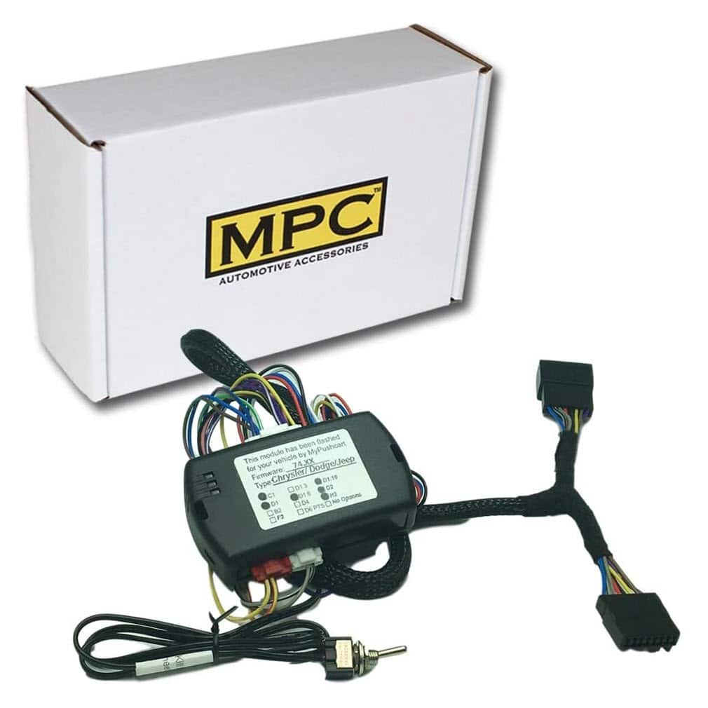 MPC - OEM Remote Activated Remote Start Kit For 2007-2009 Chrysler Aspen - Plug-n-Play - Black