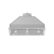 Alt View 1. ZLINE - 34 in. Ducted Wall Mount Range Hood Insert in Stainless Steel (695-34) - Brushed Stainless Steel.
